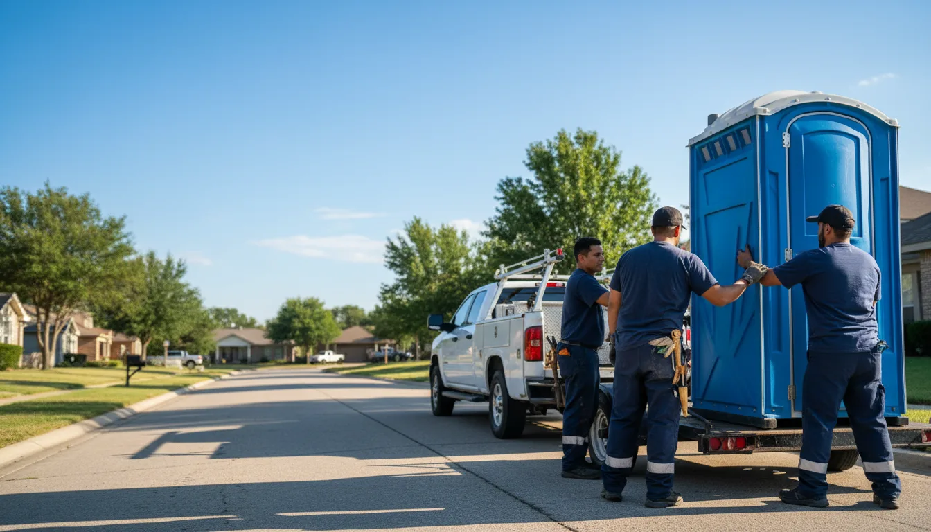 Portable Toilet Rental in Plantersville, TX near me